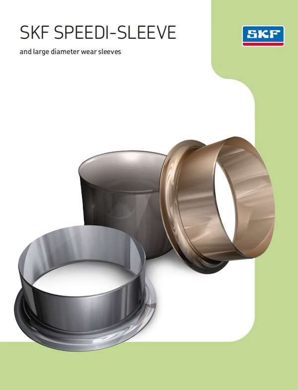 SKF shaft repair sleeve specification selection table
